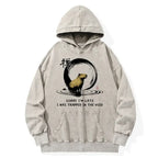 Kyoto-Lion Zen Capybara Was Trapped In The Void Washed Hoodie