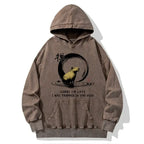 Japanese Vintage Capybara Hoodie for Streetwear