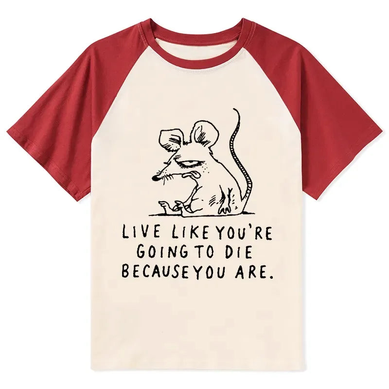 Sarcastic Rat Life Truth Shirt for Gift Idea