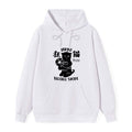 unisex classic hoodie with cat design