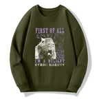 Kyoto-Lion First Of All I'm A Delight Sweatshirt
