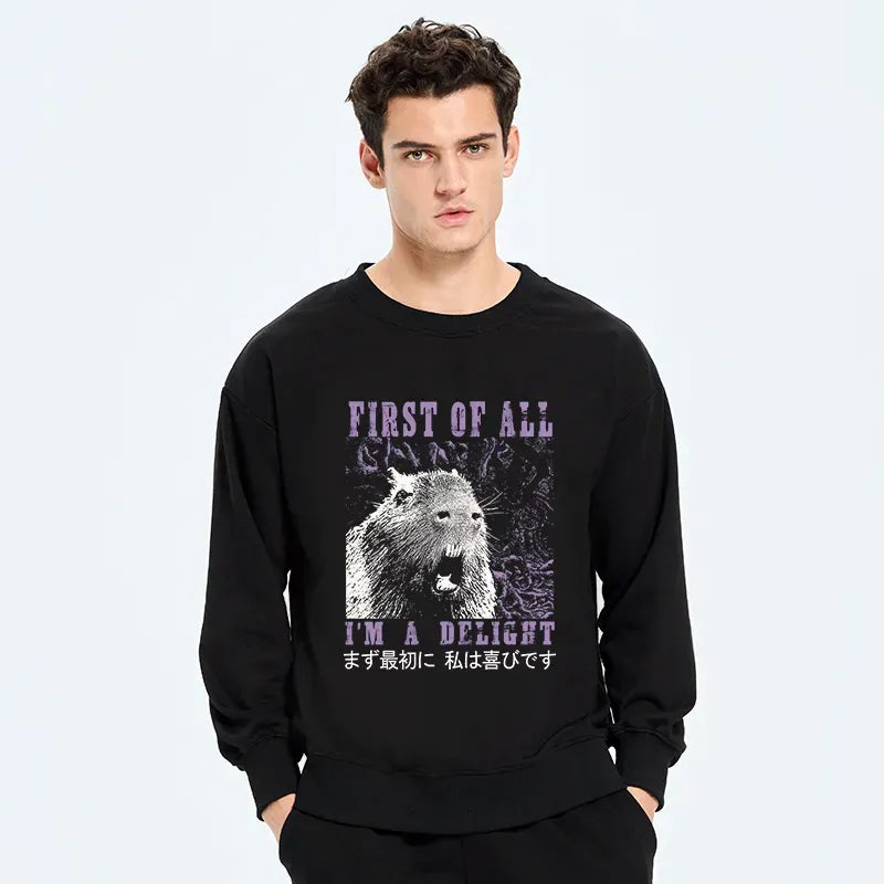 japanese culture sweatshirt for daily wear