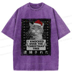 Cat Christmas Tree Tee for Gift