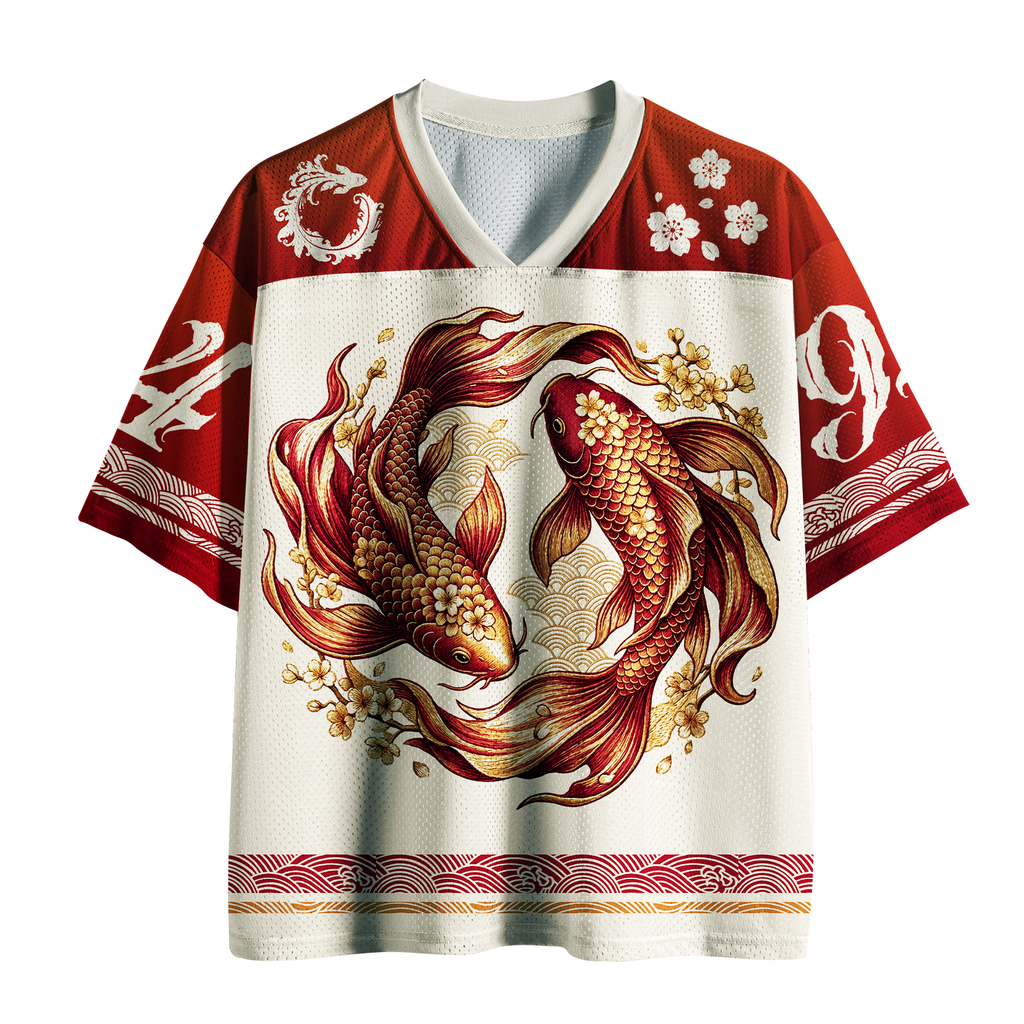 Best Seller Unisex Koi Mesh Jersey