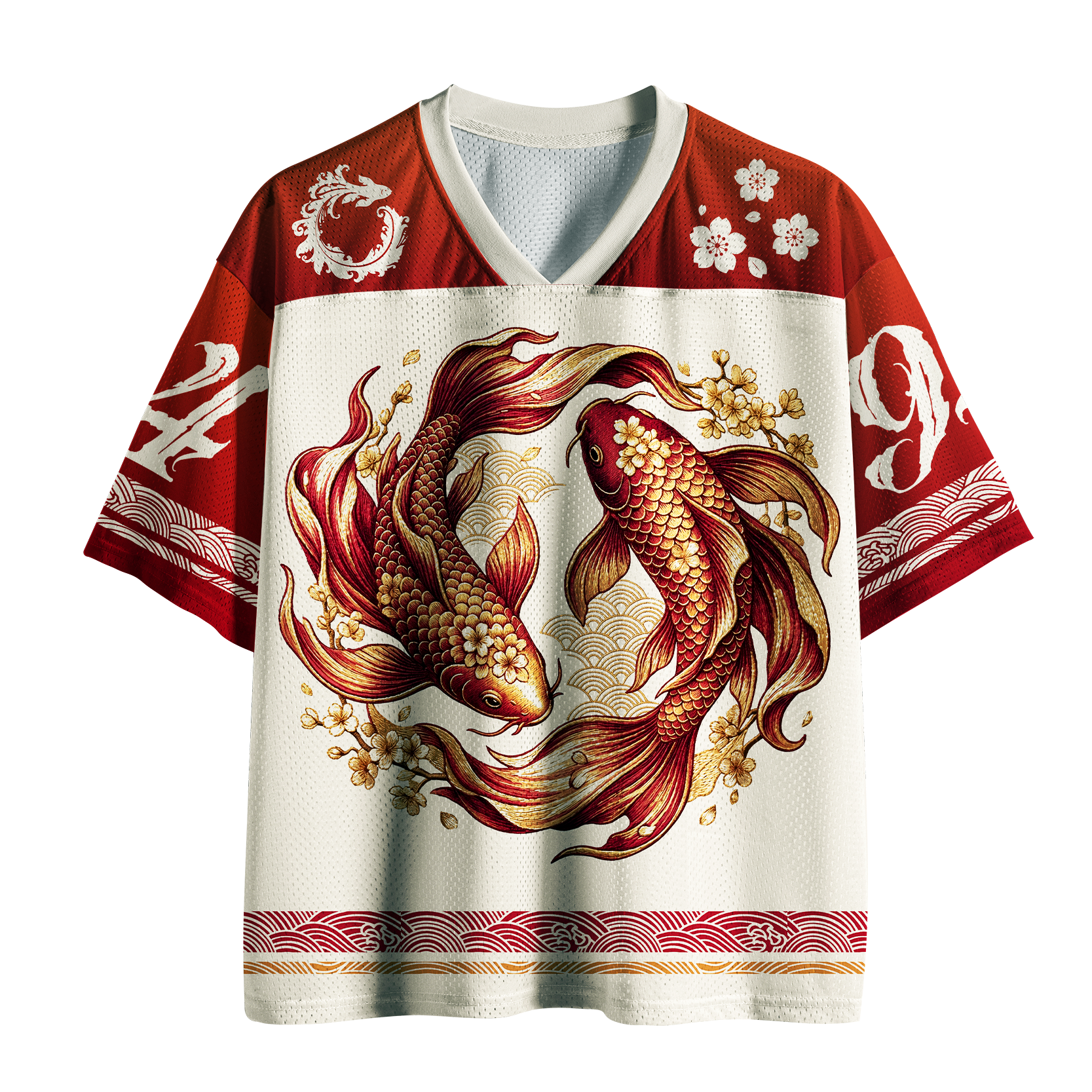 Best Seller Unisex Koi Mesh Jersey