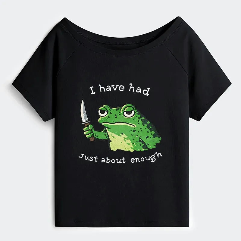 Japanese Vintage Frog Tee Free Shipping