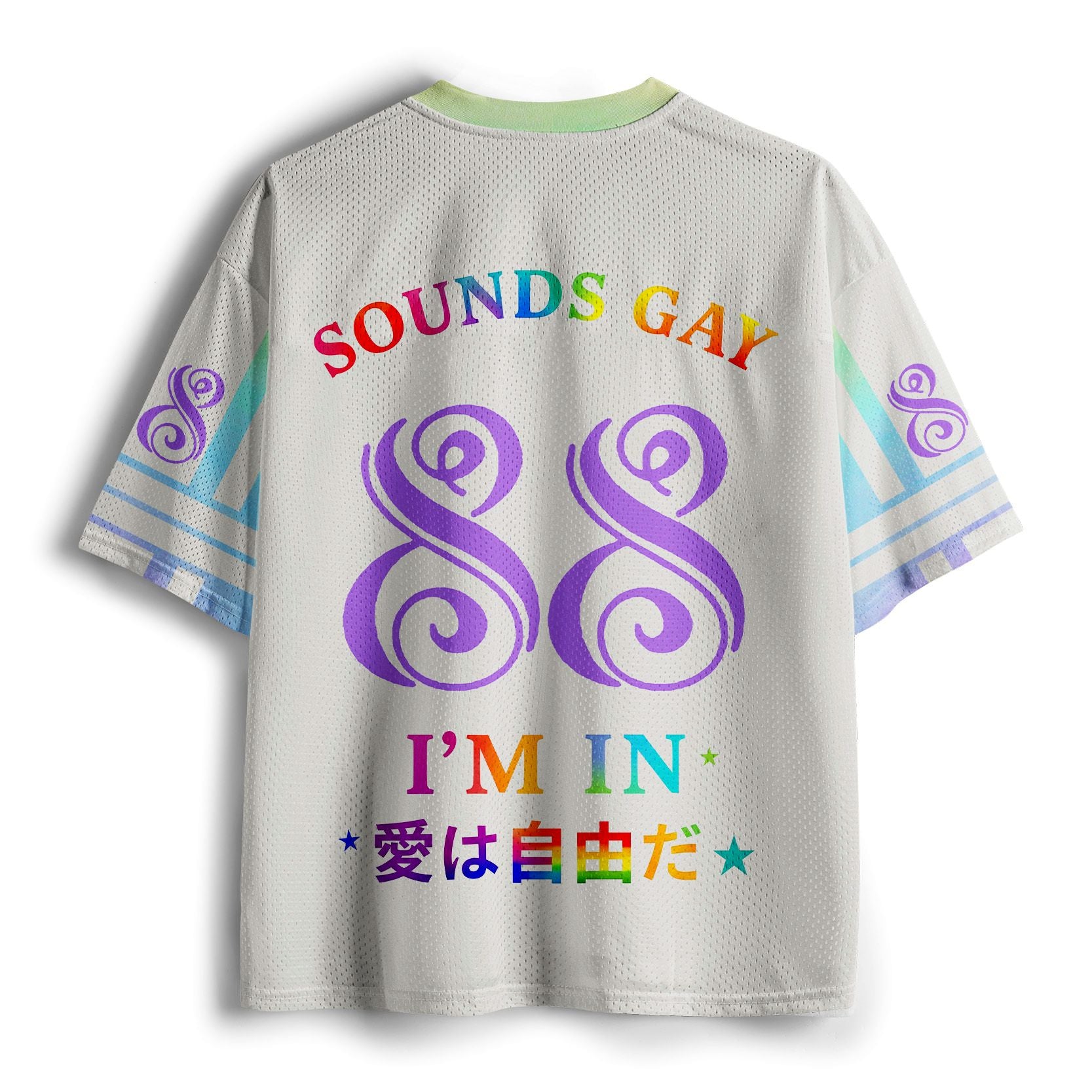 Funny Penguin Mesh Jersey for Daily Wear