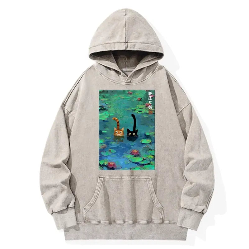 Kyoto-Lion Hoodie for Summer