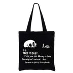 Kyoto Lion Skeleton Tote Bag Gift Idea