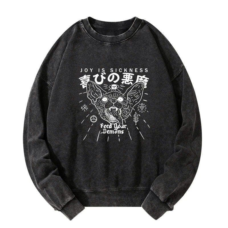 vintage Japanese lion unisex sweatshirt