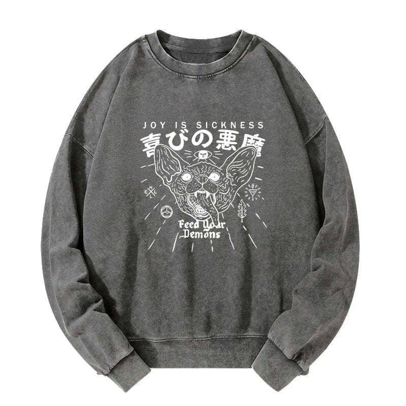 vintage Japanese lion unisex sweatshirt