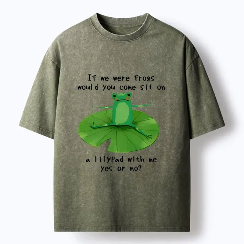 Kyoto-Lion Unisex Frog Tee Free Shipping