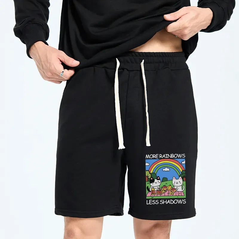 Kyoto-Lion Rainbow Design Shorts on Sale