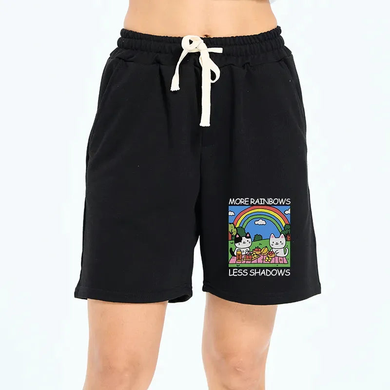 Kyoto-Lion Rainbow Design Shorts on Sale