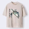 Casual Japanese Sea Turtle T-Shirt