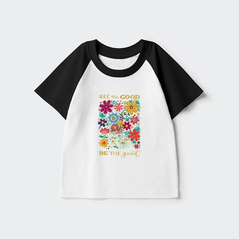 trendy japanese kids raglan tshirt