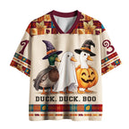 Kyoto-Lion Duck Duck Boo Spooky Cute Duck Costume Graphic Mesh Jersey