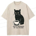 Trendy Japanese Streetwear Washed T-Shirt