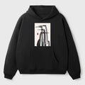 Kyoto-Lion Japanese Crane Poster Adult Fleece Hoodie