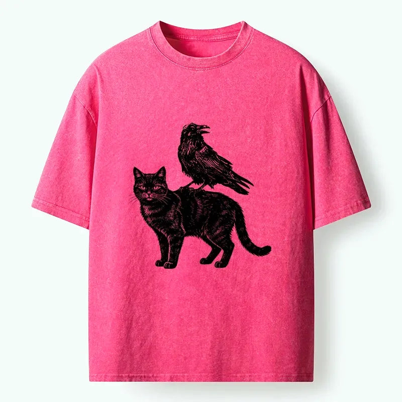 Kyoto Cat Meme T-Shirt for Daily Wear