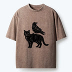 Kyoto Cat Meme T-Shirt for Daily Wear