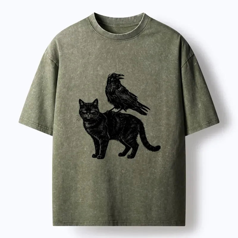 Kyoto Cat Meme T-Shirt for Daily Wear