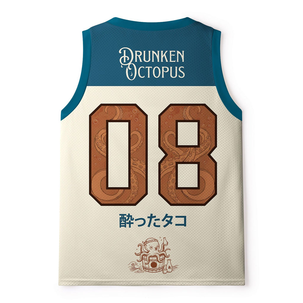 vintage japanese octopus mesh tank top