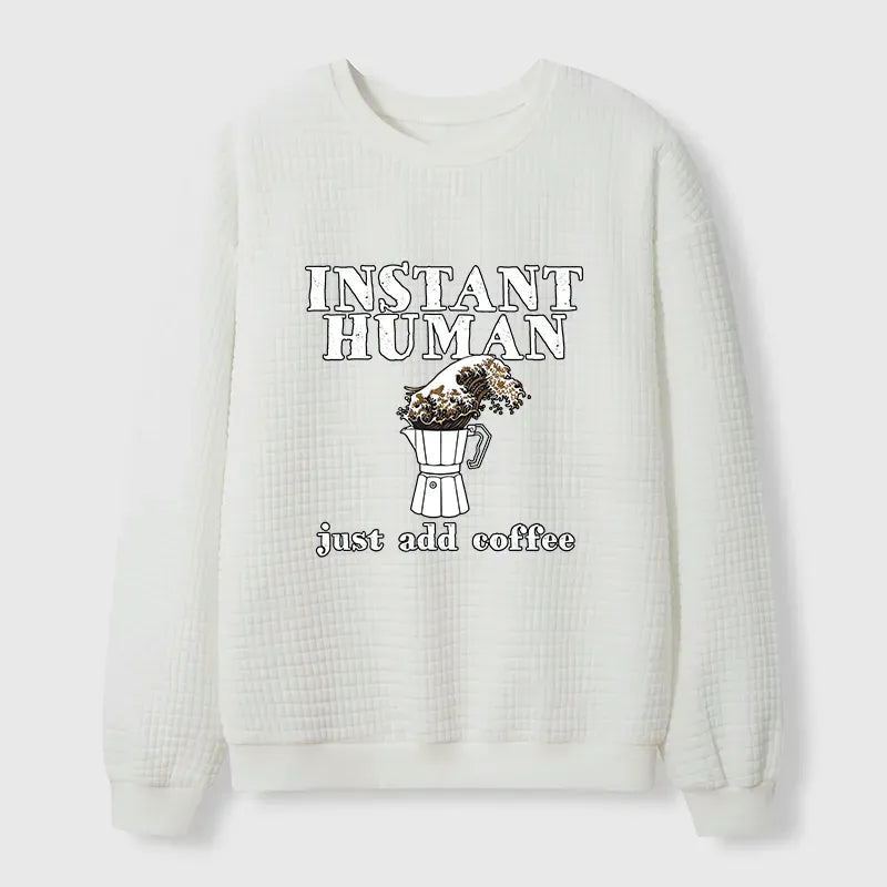 Kyoto-Lion Instant Human Waffle Sweatshirt