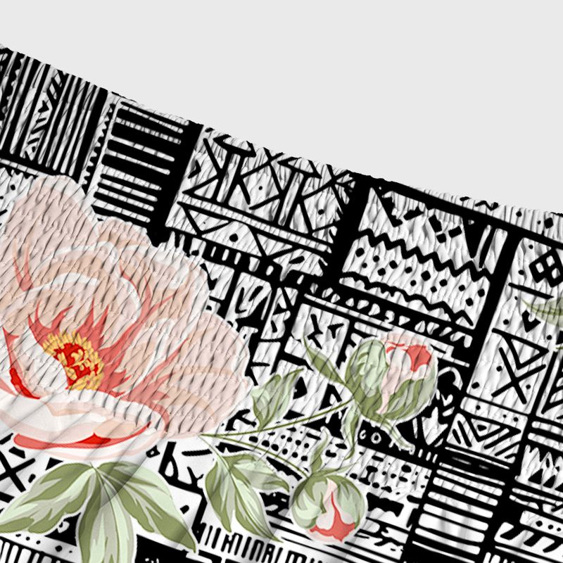 Kyoto Lion Maxi Skirt for Vacation