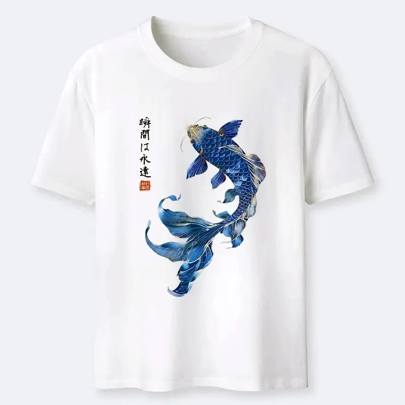 Best Seller Japanese Koi Fish Classic Tee