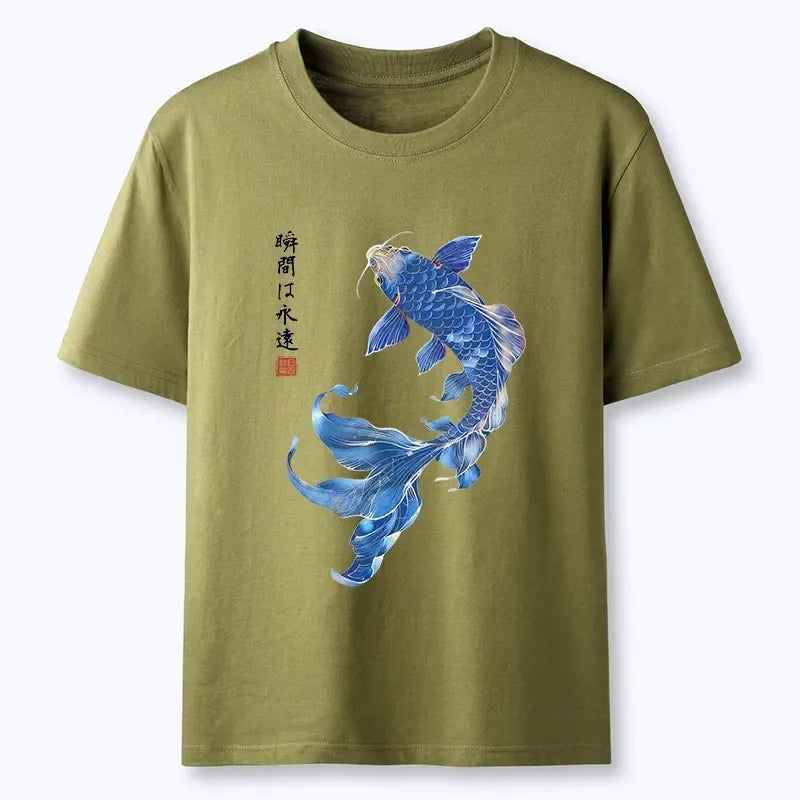 Best Seller Japanese Koi Fish Classic Tee