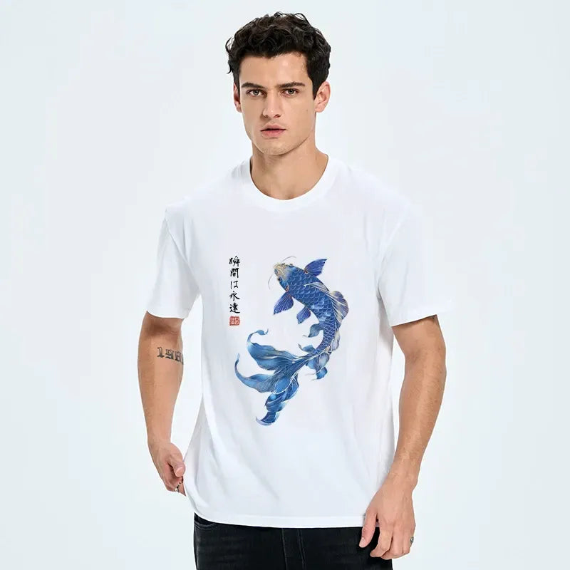 Best Seller Japanese Koi Fish Classic Tee