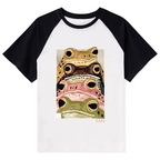 Comfortable Cotton Frog T-shirt for Gift Idea