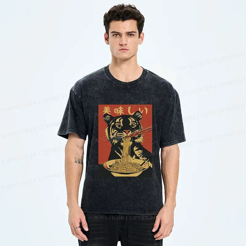 kyoto lion tiger t-shirt for streetwear