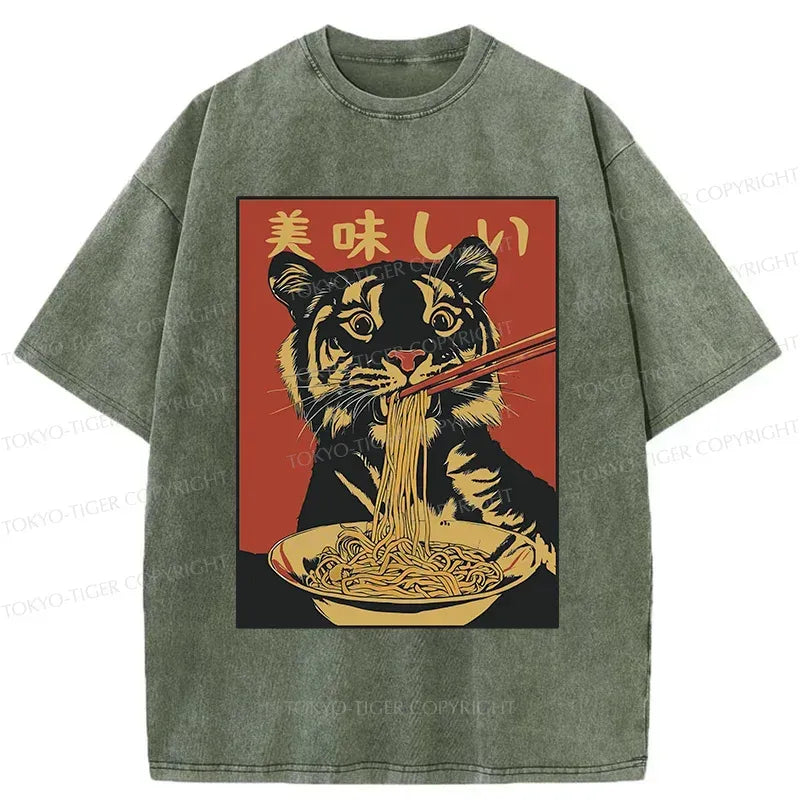 kyoto lion tiger t-shirt for streetwear