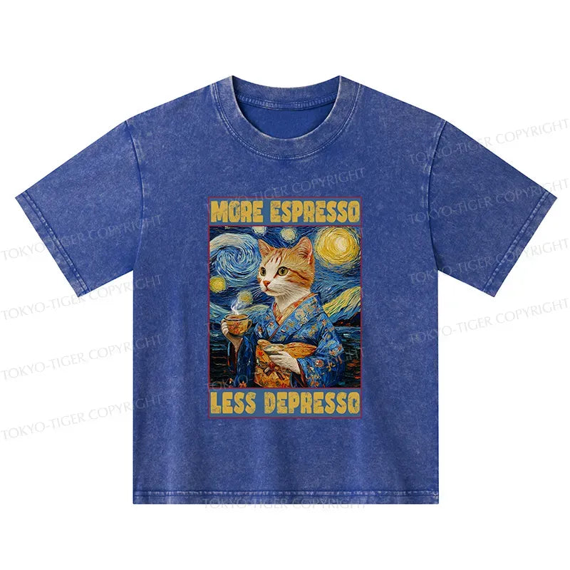 kyoto lion more espresso less depresso shirt
