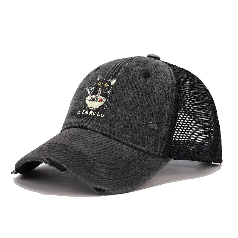 Japanese Washed Trucker Cap for Daily Wear