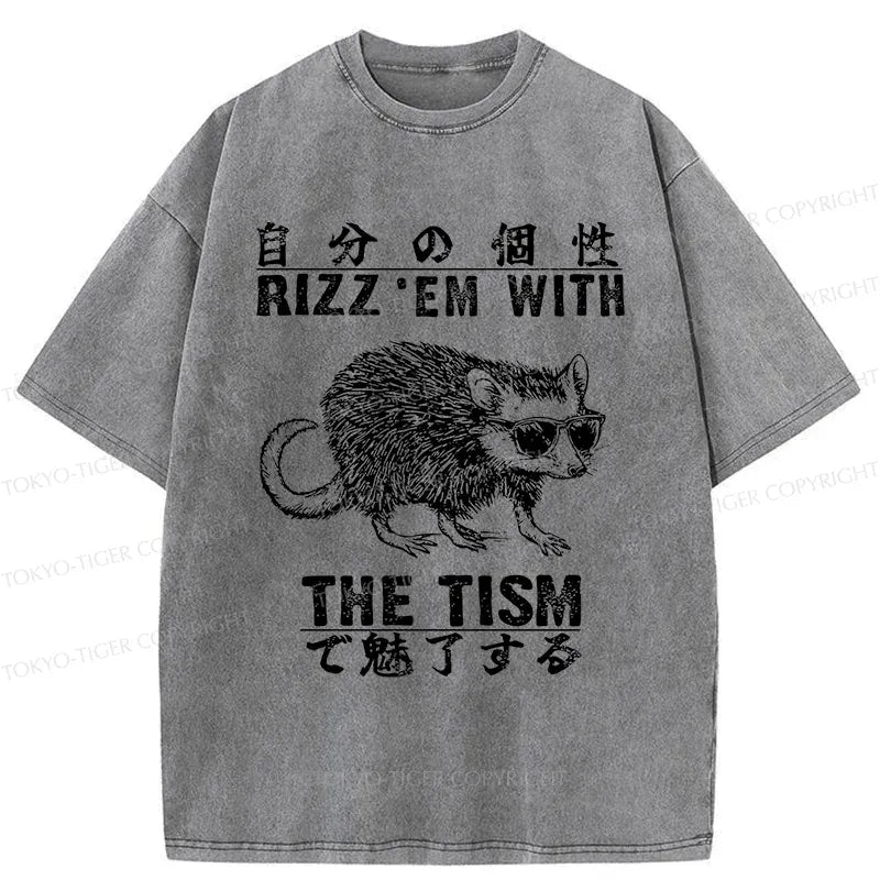 Handsome Mouse Japanese Streetwear T-Shirt Free Shipping