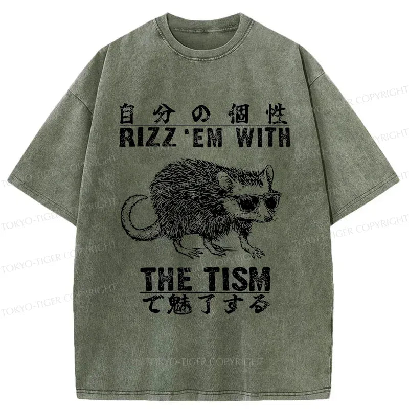 Japanese Vintage Washed T-Shirt On Sale