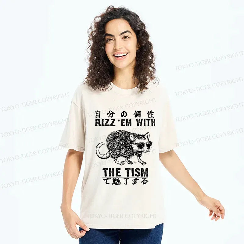 Japanese Vintage Washed T-Shirt On Sale