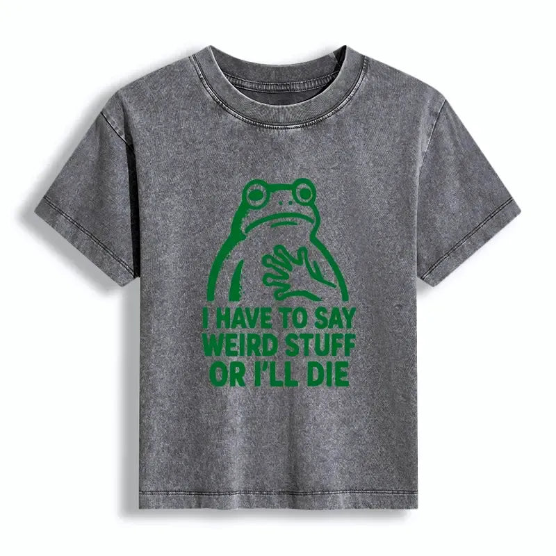 Funny Frog T-Shirt Gift Idea for Women