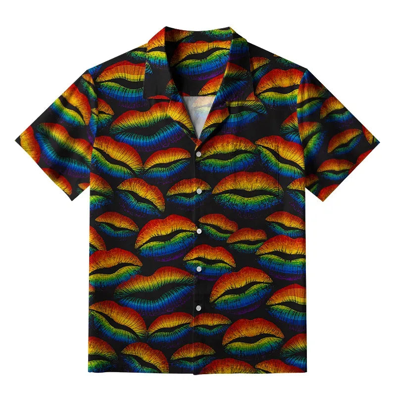 Japanese Streetwear Aloha Shirt for Daily Wear