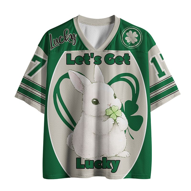 Kyoto-Lion Lucky Rabbit Mesh Jersey