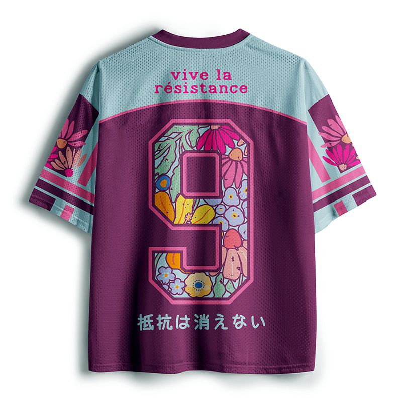 Breathable Mesh Jersey for Daily Wear