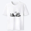 Kyoto-Lion Otter Drinking Coffee Classic T-Shirt