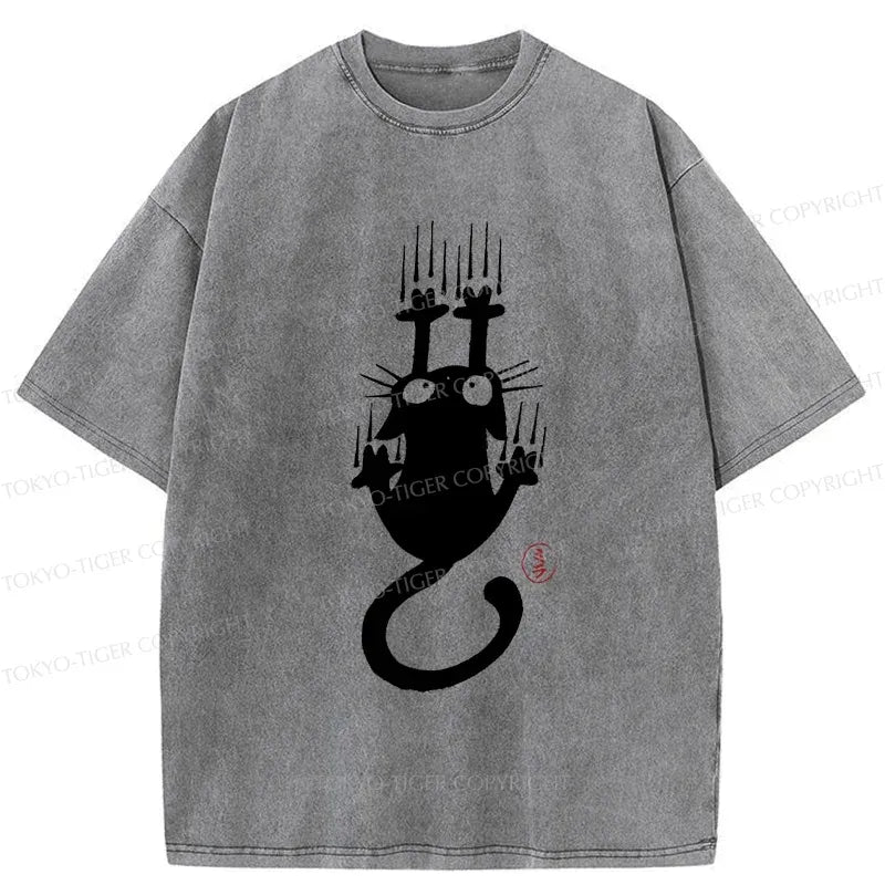 Unisex Japanese Streetwear Cotton T-Shirt