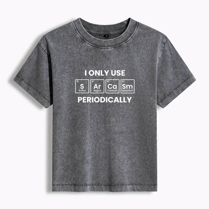 Trendy womens washed t-shirt with Japanese culture