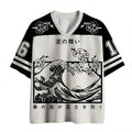 Vintage Kyoto Lion Mesh Jersey for Streetwear