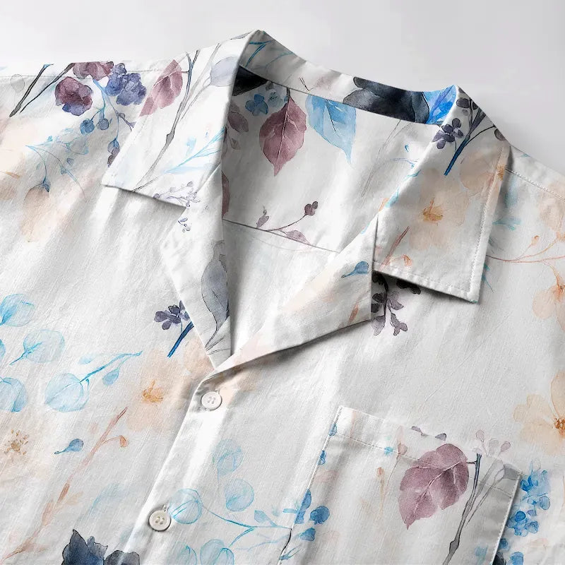 Japanese aloha shirt for vacation