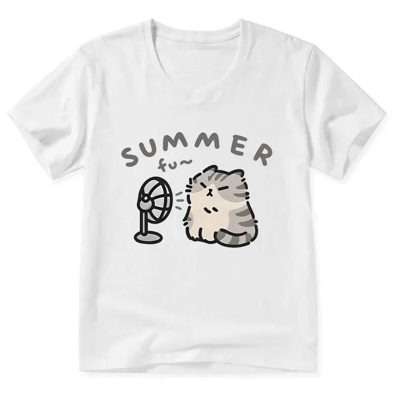 Kyoto Cat Fan T-Shirt Limited Edition